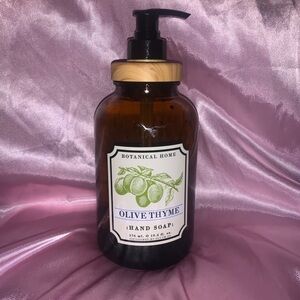 Olive Thyme Hand Soap - Amber Bottle